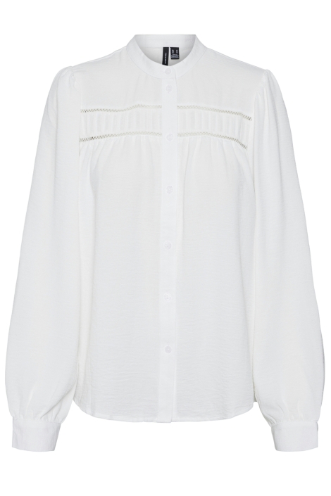 Vero Moda vmemma ls lace shirt wvn ga noos